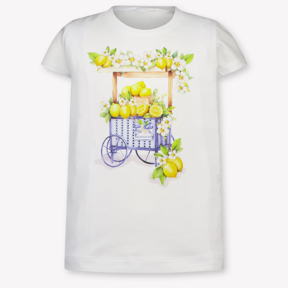 MonnaLisa Kids Girls T-Shirt In White