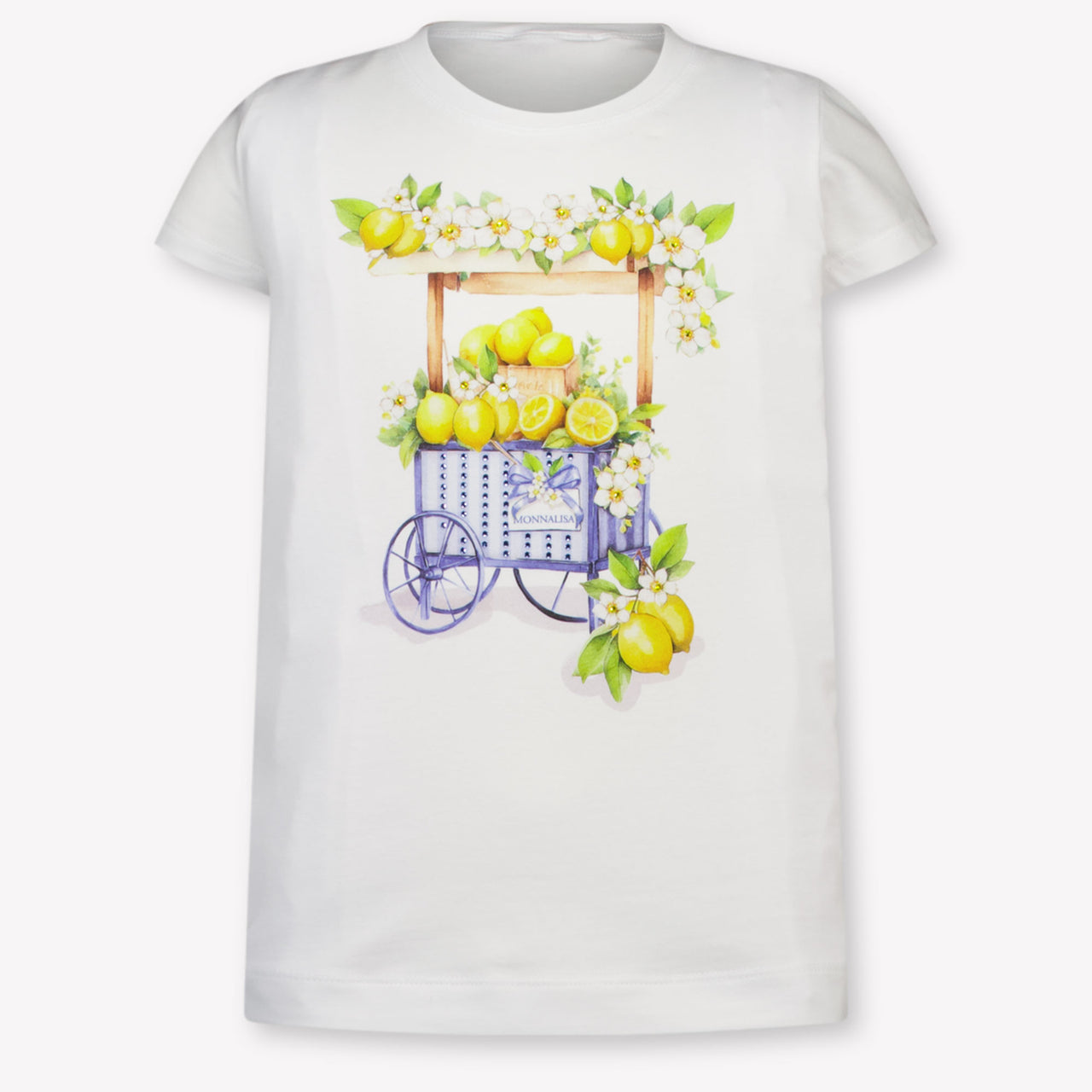 MonnaLisa Kids Girls T-Shirt In White