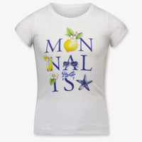 MonnaLisa Kids Girls T-Shirt In White