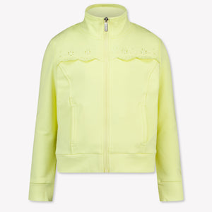 MonnaLisa Kids Girls Cardigan In Yellow
