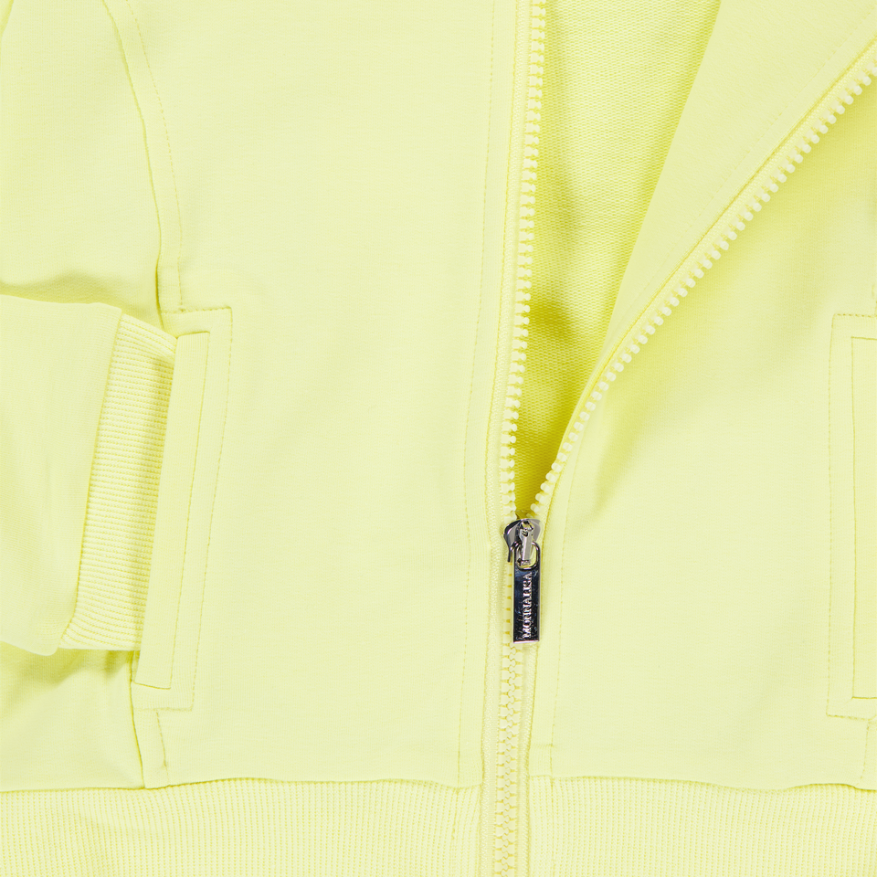 MonnaLisa Kids Girls Cardigan In Yellow