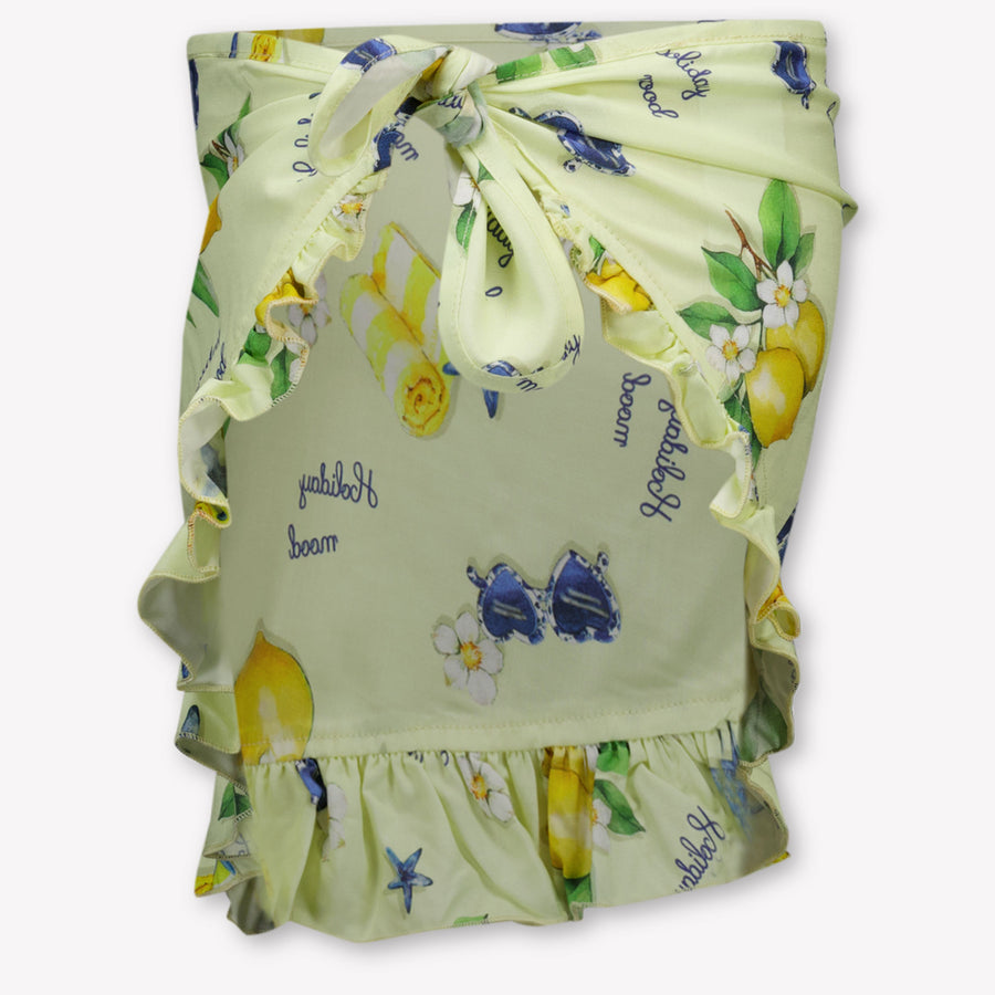 MonnaLisa Kinder Meisjes Zwemkleding In Geel