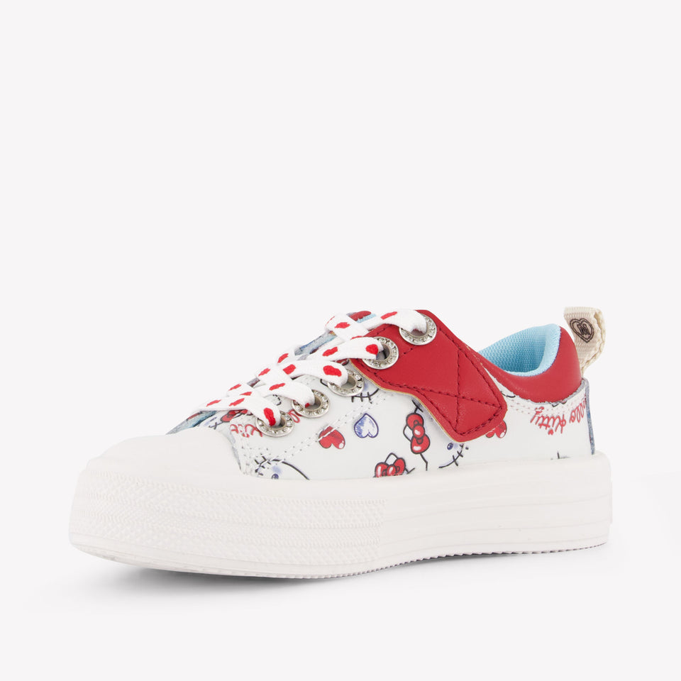 MonnaLisa Meisjes Sneakers In Wit