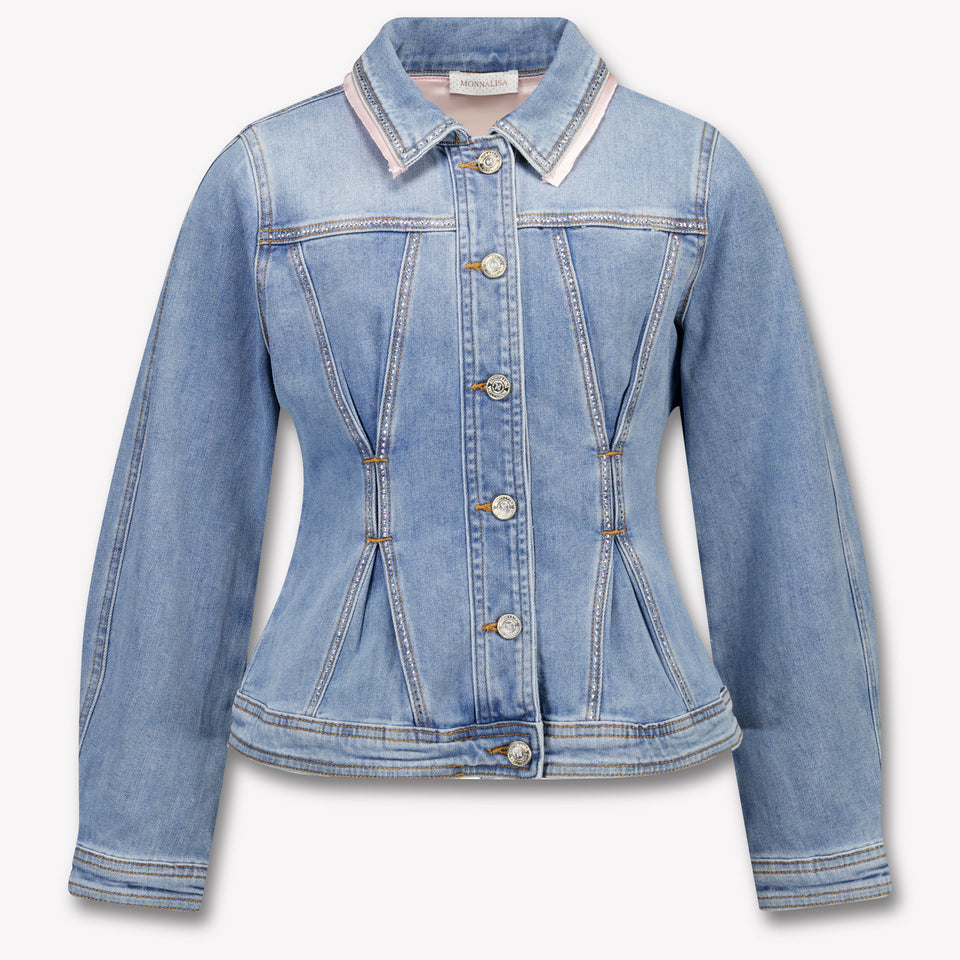 MonnaLisa Kids Girls Jackets In Blue