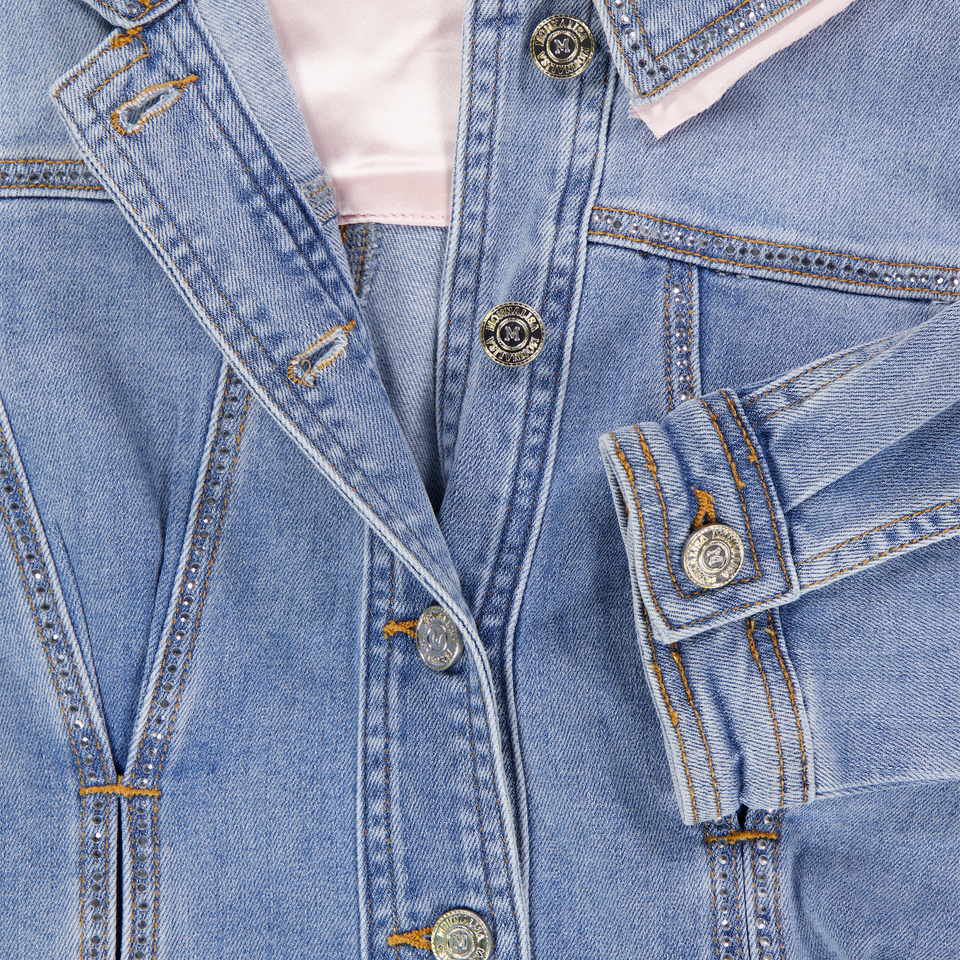 MonnaLisa Kids Girls Jackets In Blue