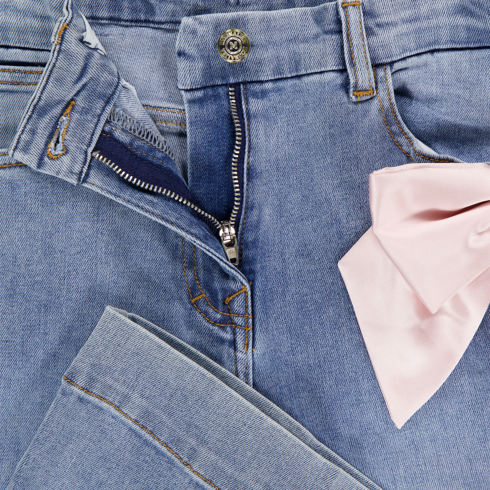 MonnaLisa Kids Girls Jeans In Blue