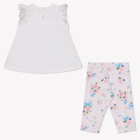 MonnaLisa Baby Girls Set In Light Pink