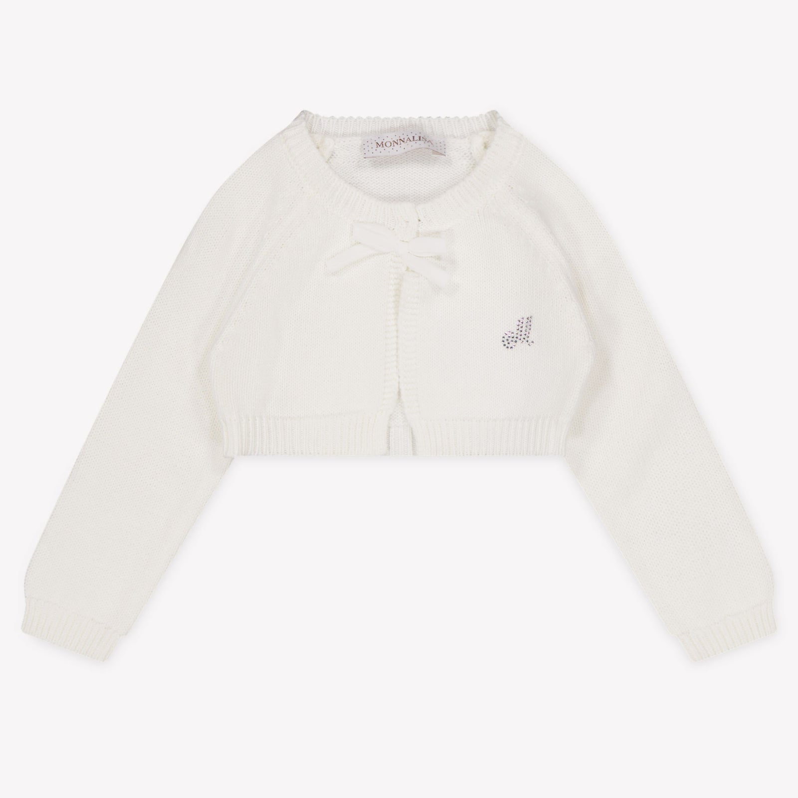 MonnaLisa Baby Meisjes Vest In Wit