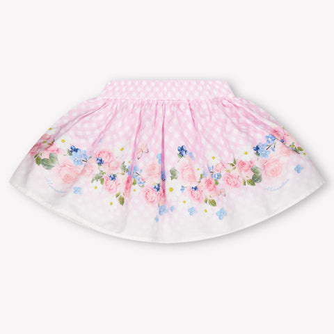 MonnaLisa Baby Girls Skirt In Light Pink