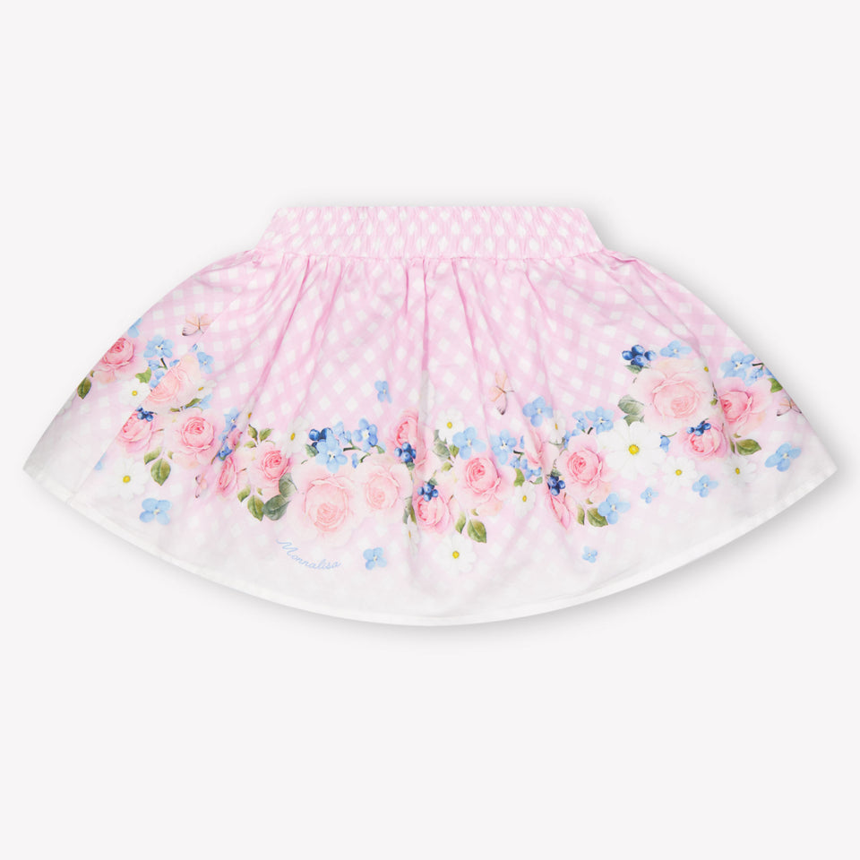 MonnaLisa Baby Girls Skirt In Light Pink
