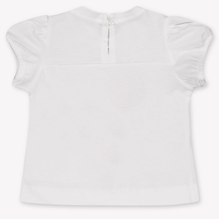 MonnaLisa Baby Girls T-Shirt In White