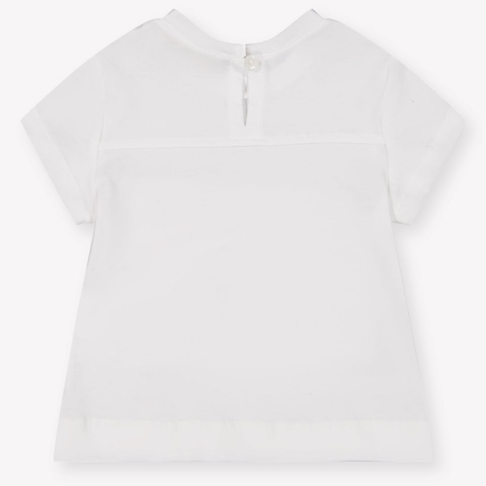 MonnaLisa Baby Girls T-Shirt In White