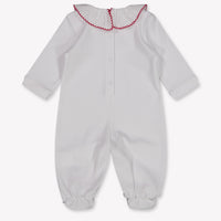 MonnaLisa Baby Girls Playsuit In White
