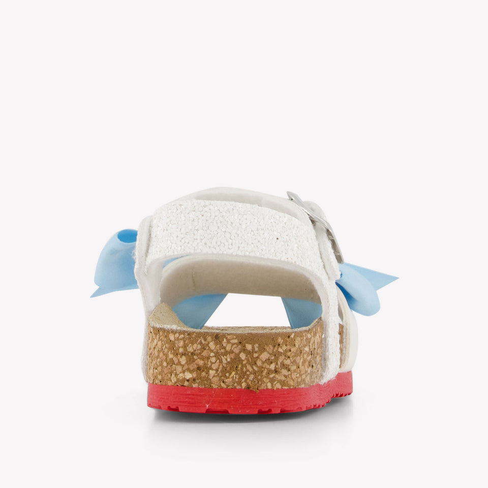 MonnaLisa Girls Sandals In Light Blue