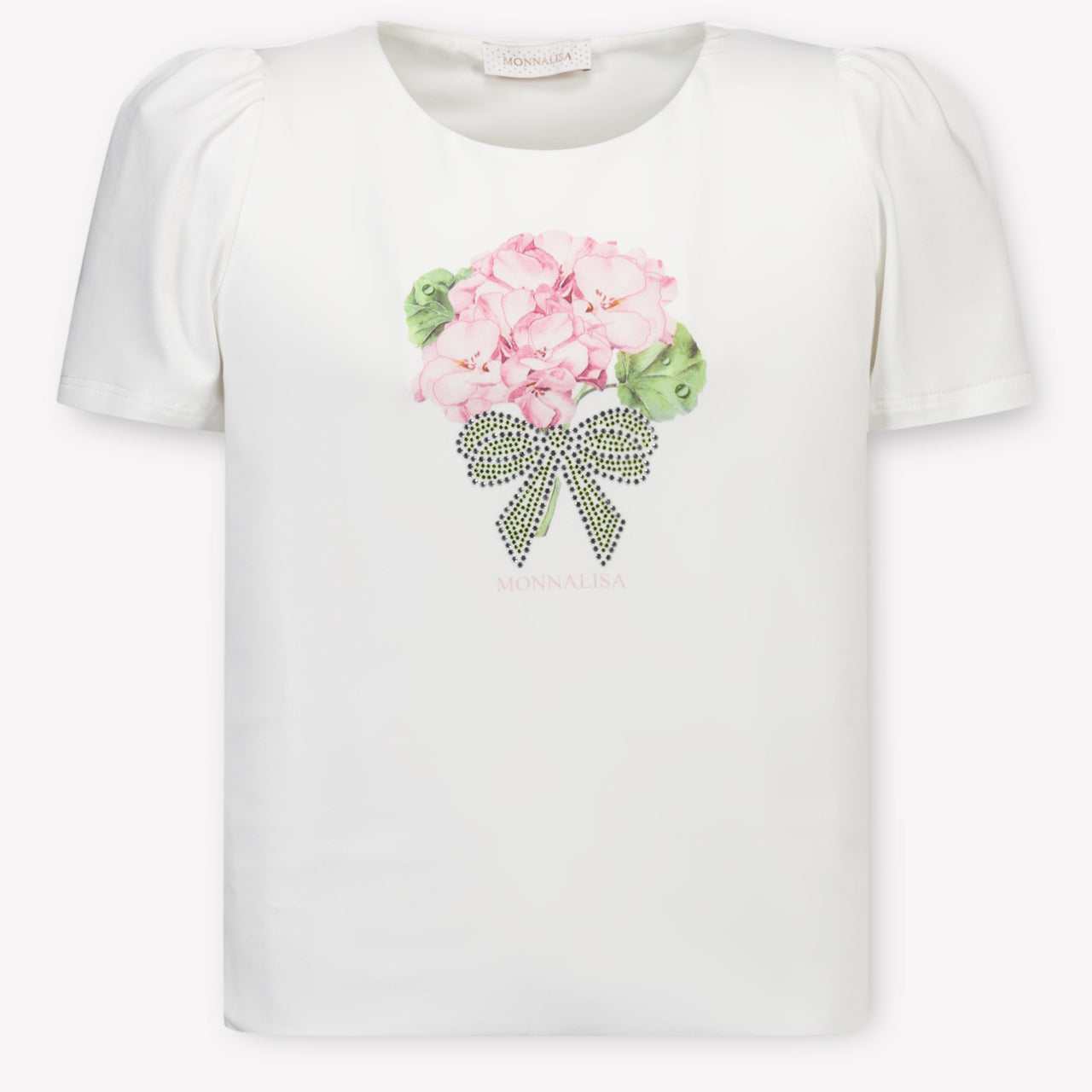 MonnaLisa Kids Girls T-Shirt In White