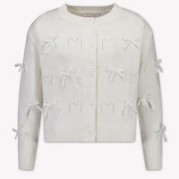 MonnaLisa Kids Girls Cardigan In OffWhite