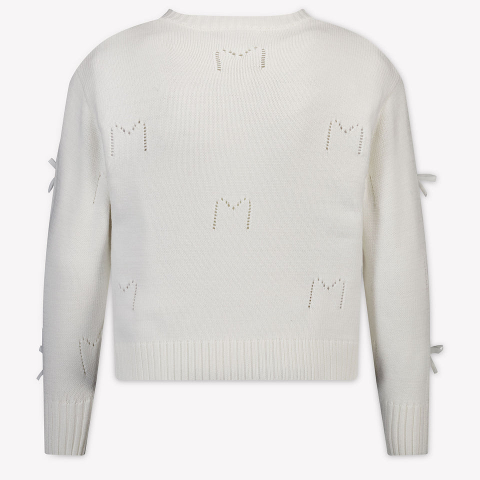 MonnaLisa Kinder Meisjes Vest In Off White