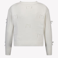 MonnaLisa Kids Girls Cardigan In OffWhite