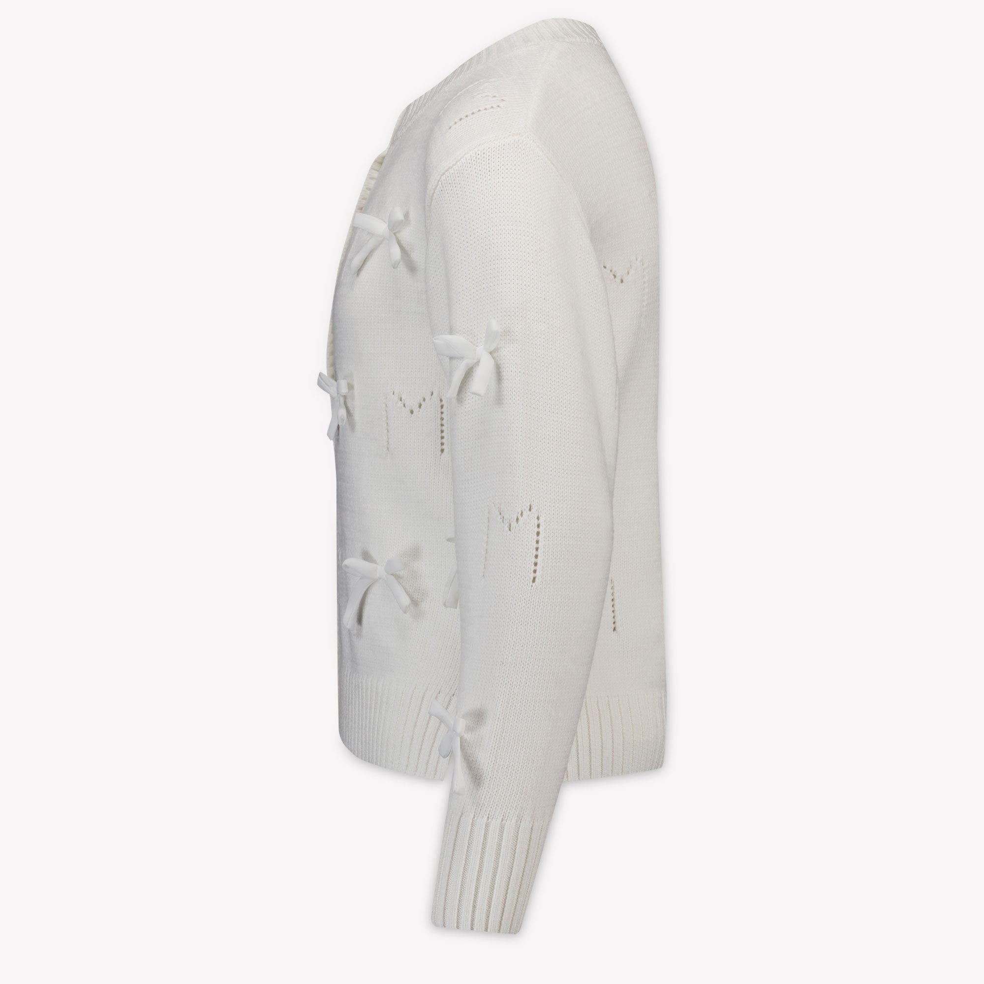 MonnaLisa Kinder Meisjes Vest In Off White