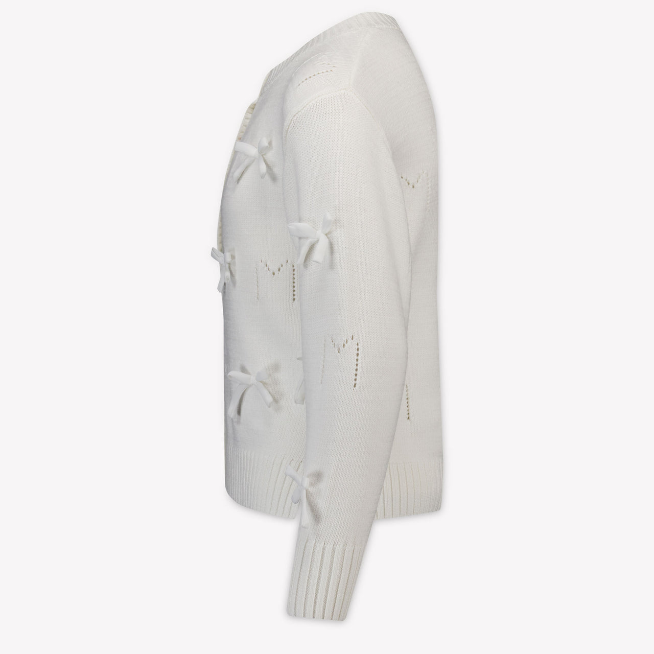 MonnaLisa Kids Girls Cardigan In OffWhite