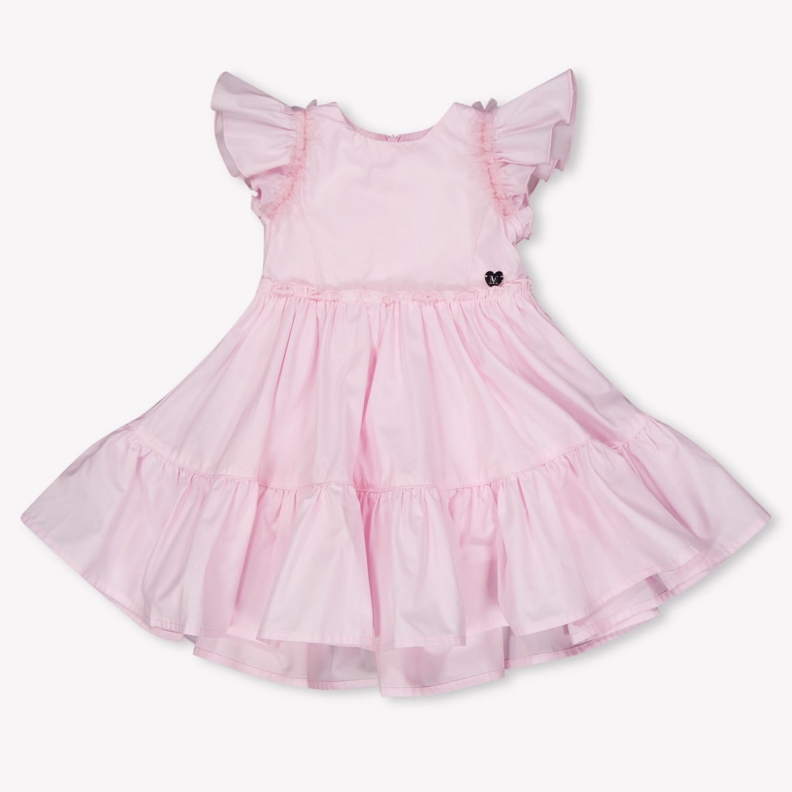 MonnaLisa Baby Girls Dress In Light Pink