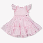 MonnaLisa Baby Girls Dress In Light Pink