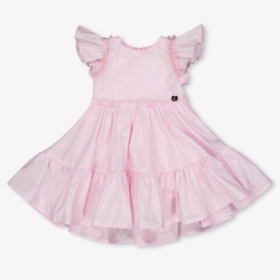 MonnaLisa Baby Girls Dress In Light Pink