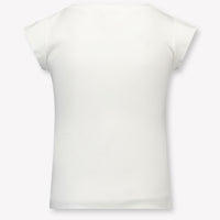 MonnaLisa Kids Girls T-Shirt In OffWhite