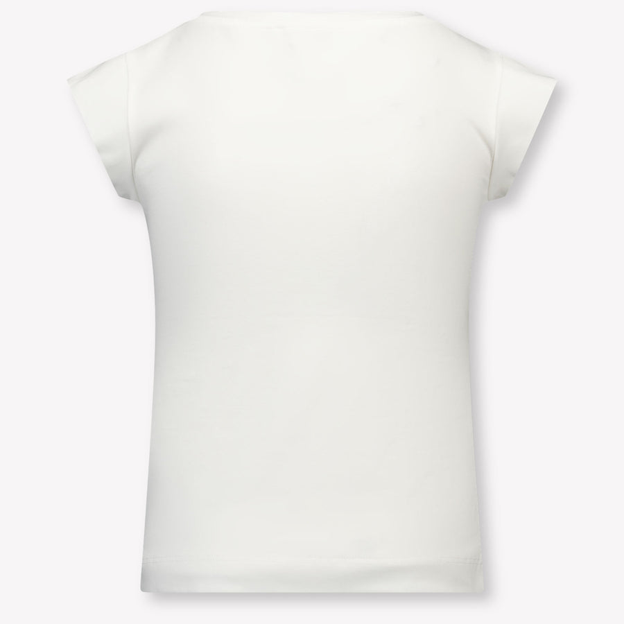 MonnaLisa Kids Girls T-Shirt In OffWhite