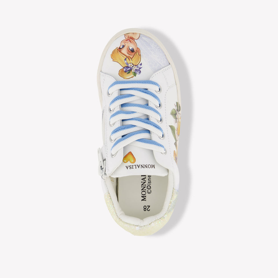 MonnaLisa Meisjes Sneakers In Wit