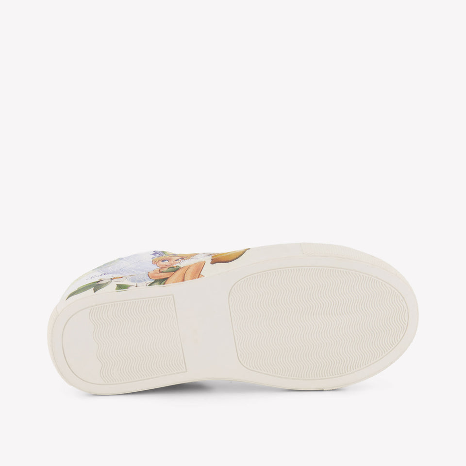 MonnaLisa Meisjes Sneakers In Wit