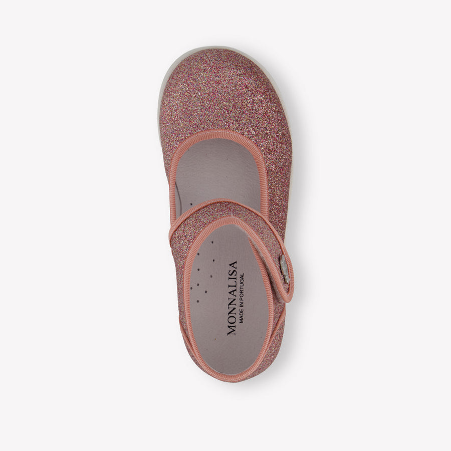 MonnaLisa Girls Shoes In Light Pink