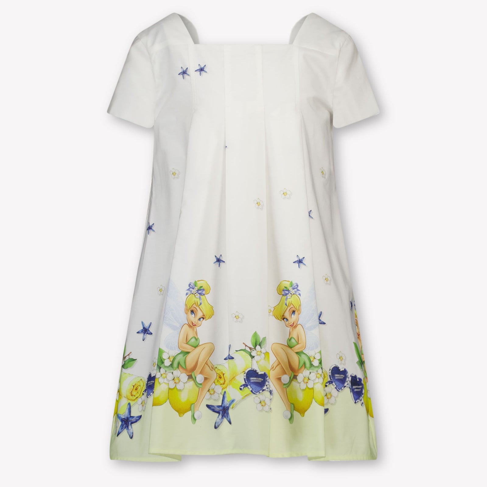 MonnaLisa Kinder Meisjes Jurk In Wit