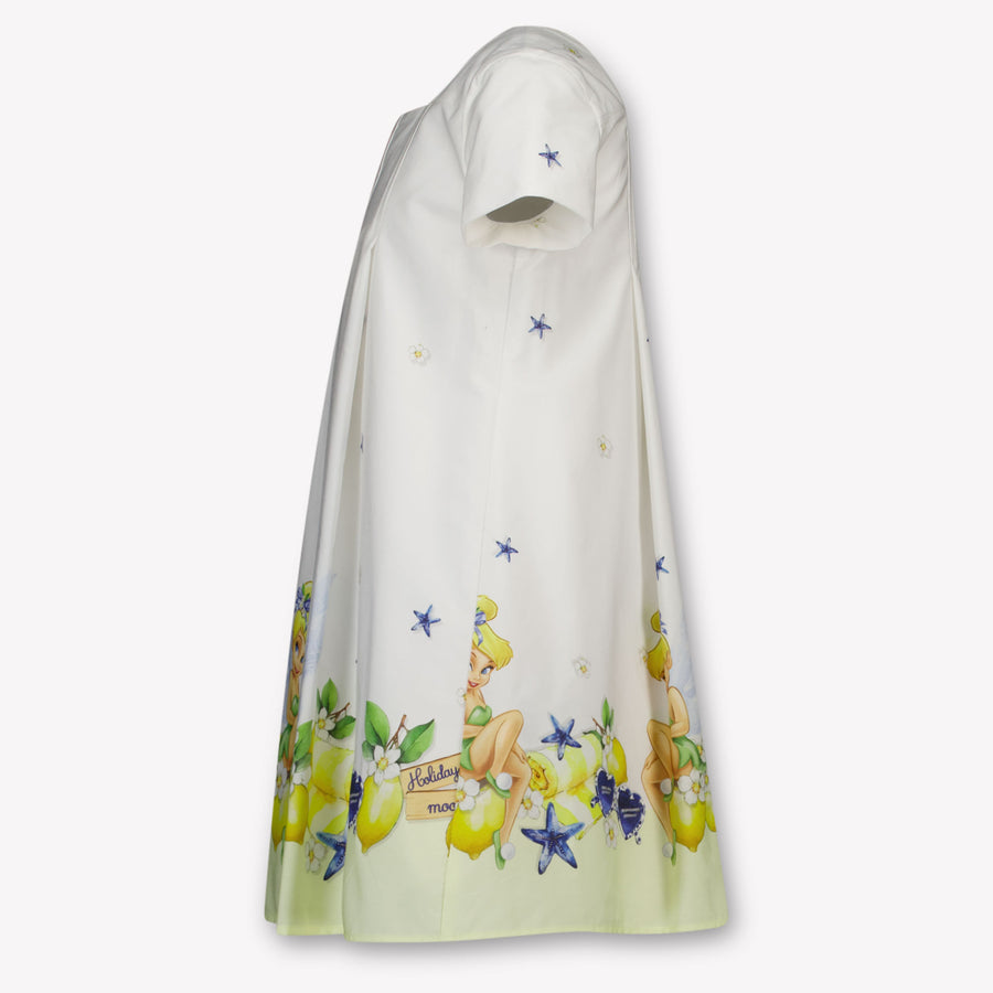MonnaLisa Kids Girls Dress In White