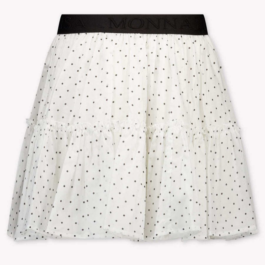 MonnaLisa Kids Girls Skirt In White