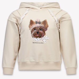 MonnaLisa Kinder Meisjes Trui In Beige