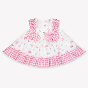 MonnaLisa Baby Girls Set In Light Pink
