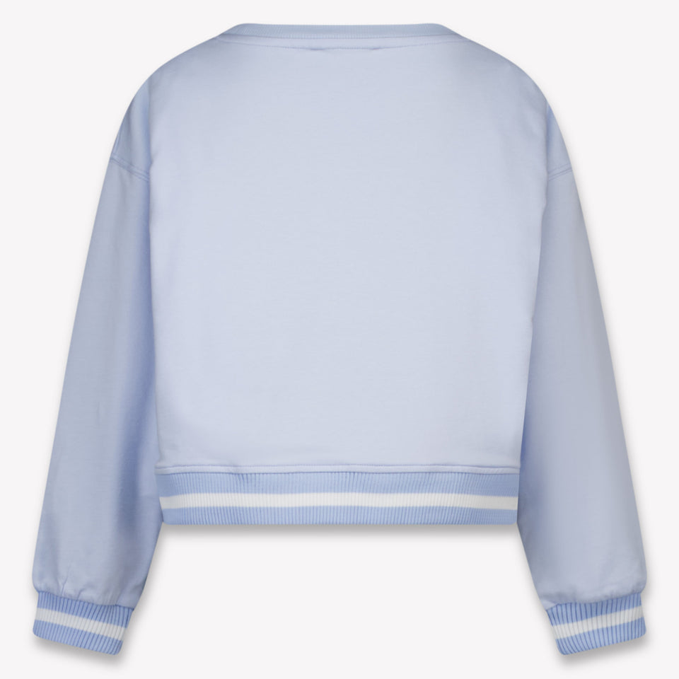 MonnaLisa Kids Girls Sweater In Light Blue