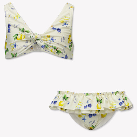 MonnaLisa Kids Girls Swimwear In Yellow