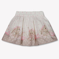 MonnaLisa Baby Meisjes Rokje In Licht Beige