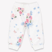 MonnaLisa Baby Girls Jogging suit In White