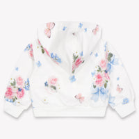 MonnaLisa Baby Girls Jogging suit In White