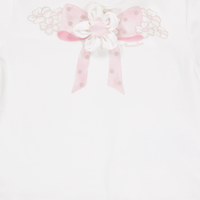 MonnaLisa Baby Girls T-Shirt In OffWhite