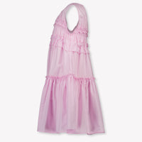 MonnaLisa Kids Girls Dress In Light Pink