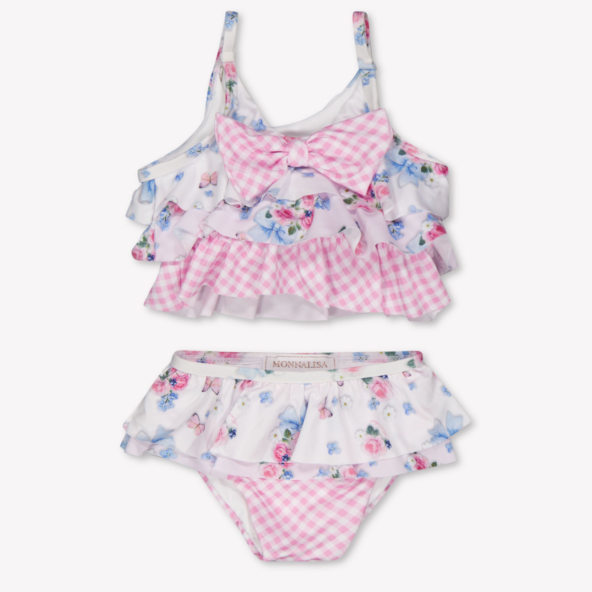 MonnaLisa Baby Meisjes Zwemkleding In Wit