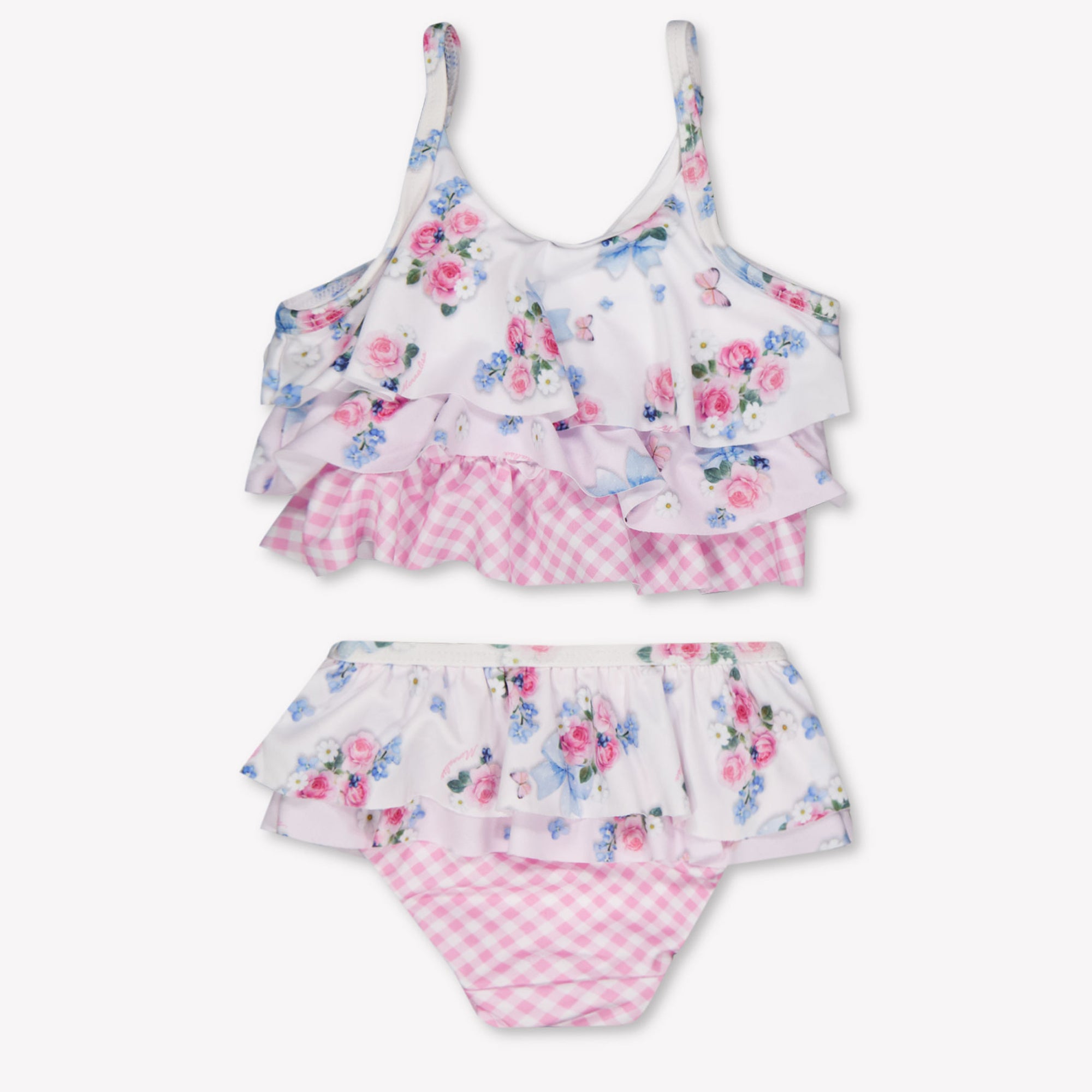 MonnaLisa Baby Meisjes Zwemkleding In Wit