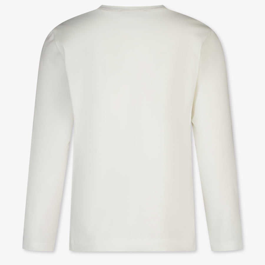 MonnaLisa Kids Girls T-Shirt In OffWhite