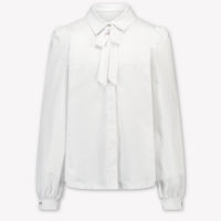 MonnaLisa Kinder Meisjes Blouse In Wit