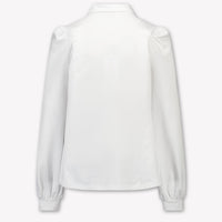 MonnaLisa Kinder Meisjes Blouse In Wit