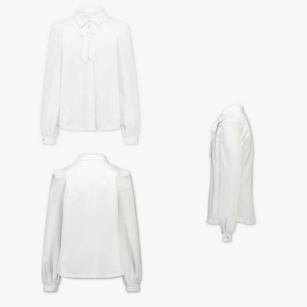 MonnaLisa Girls Blouse in White